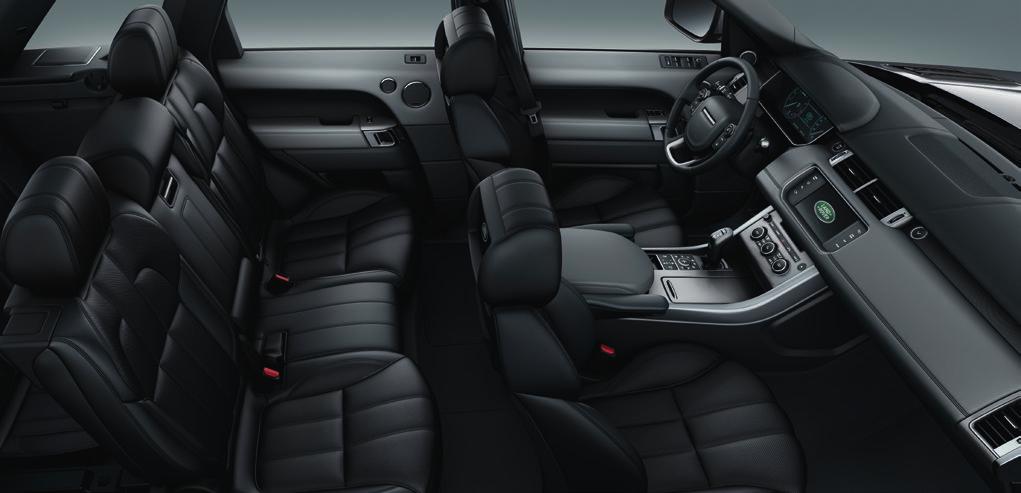 STEP 5 CHOOSE YOUR INTERIOR INTERIOR SEAT OPTIONS 5 Seats The seat configuration has been intelligently redesigned to accommodate the lines of the roofline.