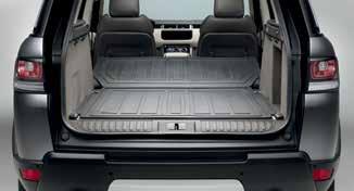 46oz/yd2 deep pile loadspace carpet mat with Range Rover logo and waterproof backing.