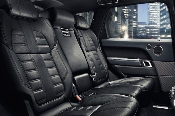 Inside, the cockpit is sculpted to precision and designed around the driver with the availability of options such as 16-way power adjustable leather seats.