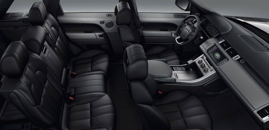 step 5 choose your interior INteRIOR seat OptIONs 5 Seats The seat configuration has been intelligently redesigned to accommodate the sloping roofline.