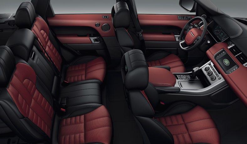 Ebony / Pimento (available on Supercharged with Dynamic Package and Autobiography only) step 5 choose your interior Interior