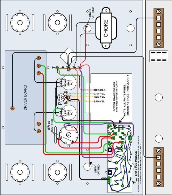 Page 24 CAE QUAD Cap Replacement Module PC-S7U-B & PC-S7U-B-M3 Rev3, 2-11 Figure 3A Stereo 70 Installation and Wiring Diagram Note In this figure ASM-7U-B Module is positioned correctly but