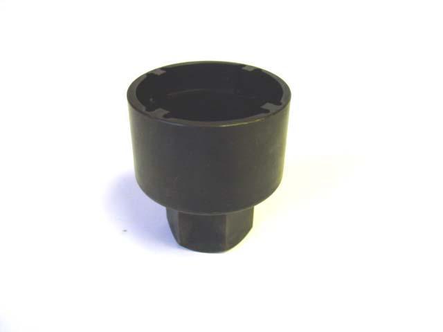 Rear Axle Nut Socket Made from 4041 chrome-moly alloy steel then heat treated.