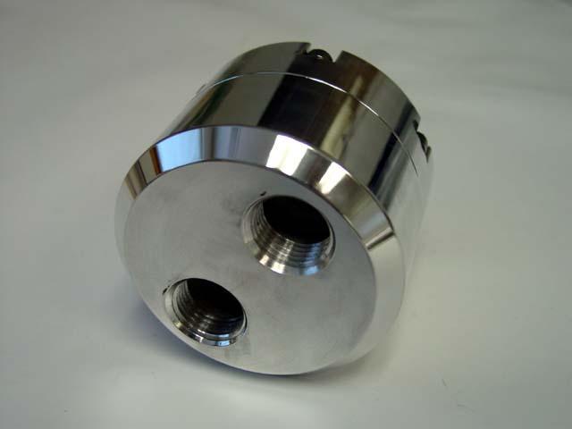 Remote Thermostat Housing Available models; 1 3/8"or 1 1/2" hose to (2) -10 SAE 7/8-14 Thread, 1 3/8"