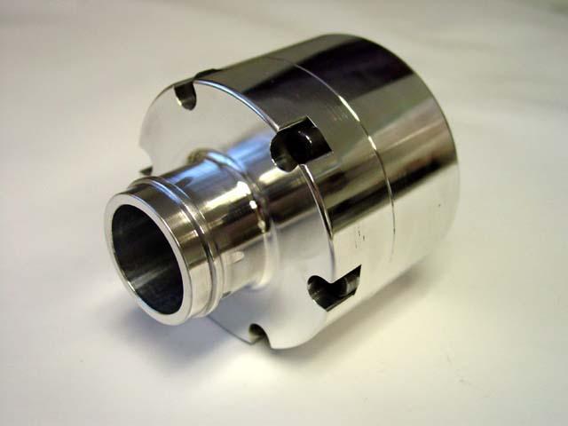 CNC machined from 6061-T6 Aluminum, this housing allows for remote mounting of Thermostat using