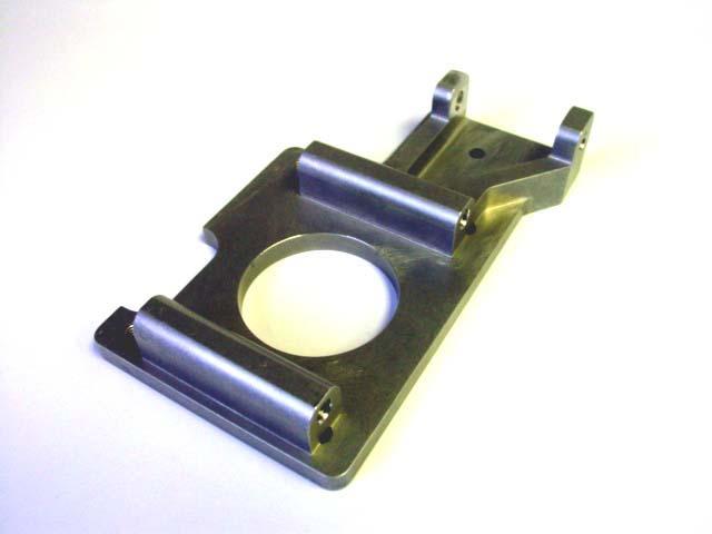 AC/ALTERNATOR Mounting Bracket Made from 6061 Aluminum, this bracket is used SANDEN Rotary AC pump and GM Alternator.
