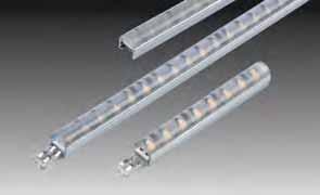 New New New New New LED Stick 2 Small, plug-in LED stick without dark zones Article No. Description Illustration Features Weight 202 021 220 04 LED Stick 2 70mm 8 LED 0,8W "Bread" Bread appr.