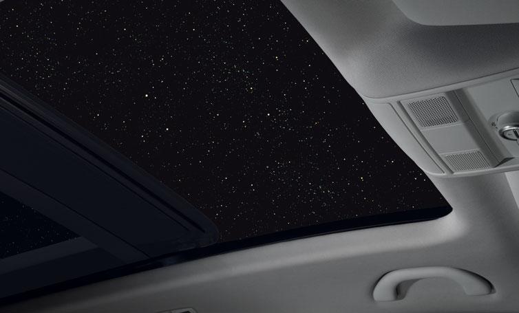 The optional panoramic sunroof adds an extra dimension of light and space. Breathe in the fresh air.