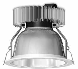 16 Indoor Downlighters Latina LED Mini, Compact & Emergency Mini UP TO 50% ENERGY SAVING 18-31W system wattage Key features System wattage = 18, 20 or 31W Up to 50% energy saving compared to a