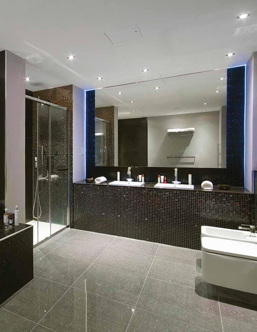 Indoor Downlighters 29 Application suggestions: Showers, bathrooms,