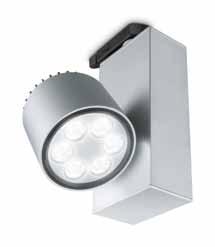 30 Indoor Downlighters TurnRound Projector Brushed Aluminium UP TO 65% ENERGY SAVING 17W system wattage Key features System wattage = 17W Substantial energy saving compared to standard halogens Ideal