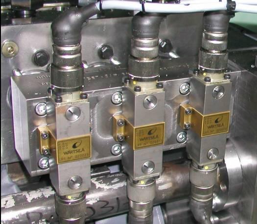 Rail Valves Rail valves: The rail valves are ultra-fast switching (~2 ms) electrohydraulic solenoid valves.