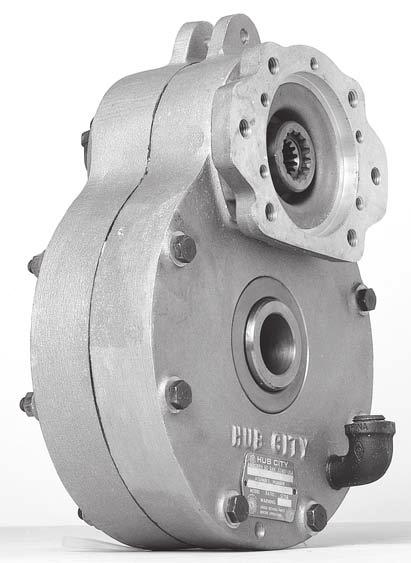 Model 330 Pump Drive DETAILS PAGE Q-4 n Two standard ratios available n Increases 540 or 1000 RPM tractor P.T.O.