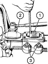 18), as follows: 1350-1500 mm, 1500-1600 mm, 1600-1800 mm. To change to the required wheeltrack width, set the position of the wheel rim relative to the disk, as shown in Fig.18. On wheels with a constant disk offset, the wheeltrack is steplessly adjustable within the 1400.