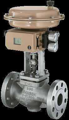 Control valves automated with SAMSON positioners communicate