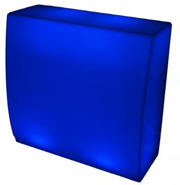 G-4 LED Glow Cube 20 L x 20 D