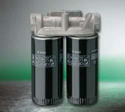 In-line duplex oil filters witout ngeover Operting pressure: 4 br, up to 80 l/min (in-line) Crteristis Flow resistne. to ISO 968 wit 6 mm /s..0 Differentil pressure p [br] 0.
