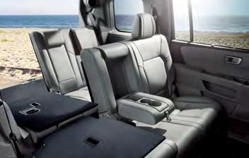 offers a spacious interior with seating for eight.