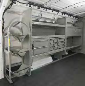 PHVAC Upfits GM Express/Ford Econoline STORAGE SYSTEMS THAT ARE AS FLEXIBLE AS YOU ARE. Is there anything that you don t have in the back of your van?