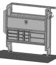 Parts Bin System (-6, - ) 8 DC6 Drawer Component 6 DVC Divider 8 0 THFP Tank Rack DC Drawer Component Two Drawer