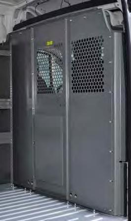 Partitions And Adjustable Shelving RAM ProMaster ADRIAN STEEL PARTITIONS KEEP CARGO WHERE IT BELONGS, IN THE CARGO AREA! S-M-C SERIES PARTITIONS Choose from solid or perforated top panels.