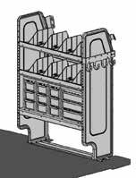 Component 8 UH0 Hook DC Drawer Component 0 AD8NV ADseries Shelf 8 Drawer Shallow SRAILAD Bin Retention Rail BAGSRAIL Fastener Bag 8 6 0