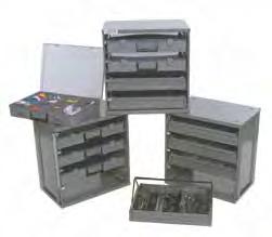 Drawer Modules Exclusive top Choice HEAVY DUTY GLIDES! LATCHED LATCHED OPEN OPEN. deep drawers come with ABS divided and removable trays perfect for small parts.