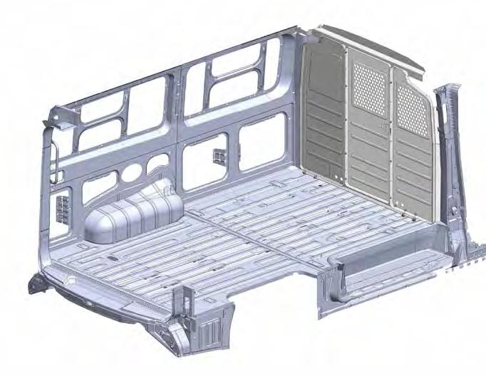 Vehicle Dimensions NV CARGO WITH STANDARD PARTITION SETBACK 0-ON 0 * 7.7 8 7.7 0 * 7.