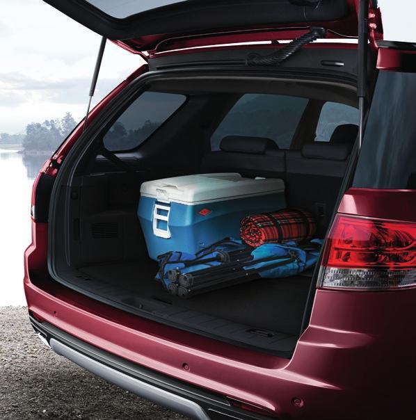 Spacious and flexible design A trip away has never been easier.
