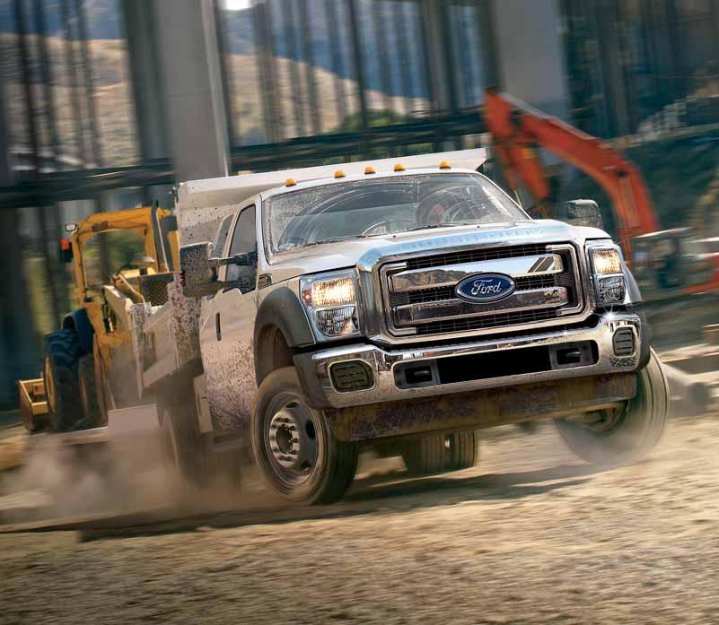 To help you achieve this maximum towing capacity, Super Duty Chassis Cab supplies plenty of help: