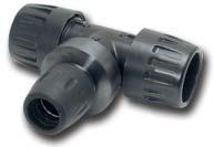 Ø 50, 63 Pipe-to-pipe and Threaded Connectors 6606 Pipe-to-pipe Connector Part No. ØG L Z Wt. Product Photo Dimensional Drawing 50 AN66065000 3-1/8 6-3/4 1 63 AN66066300 3-9/16 6-3/4 1 1.