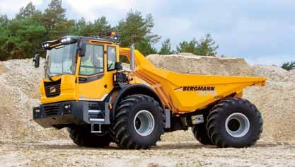 Bergmann 3012 HK plus Rear Tip Dumper 12,000 kg Capacity level 5.