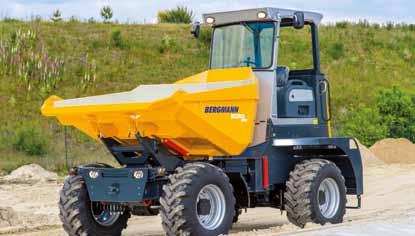Bergmann 2090 R plus Swivel Tip Dumper 9,000 kg Capacity level 3.