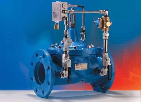 The main valve (U ) is the basis for all control valves and consists of three main parts: body, cover and valve assembly, which includes a diaphragm.