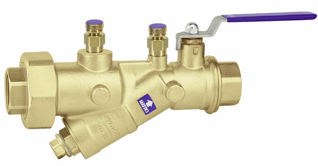 FLOWCAL Automatic flow balancing valve with polymer cartridge 121 series REGISTERED BSI EN ISO 9001:2000 Cert. n FM 21654 UNI EN ISO 9001:2000 Cert.
