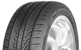Passenger Nexen N7000 (N) Aggressive type lateral grooves resist hydroplaning 4 wide and straight channel design W and Y speed rated All season tread pattern - M & S marked Size & Service Side Wall U.