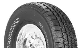 SUV/Light Truck National Commando LTR (C) Well behaved value oriented tire meeting multiple needs Multiple independent tread blocks with many different biting edges create outstanding traction