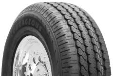 National Courageous SUV (UN) The 5-rib tread design delivers traction in year round weather conditions Siped solid center rib enhances highway handling and promotes even treadwear Solid, stable