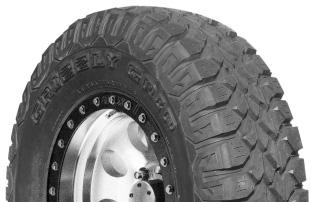 SUV/Light Truck Grizzly Grip (SU) High void tread pattern invites you to leave the pavement Economy tire without an economy appearance Modern mud tread design with durability on and off the road Size