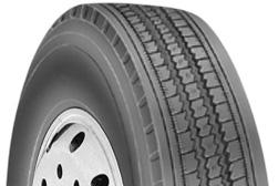 9 19/32 Advance GL-283A (GTC) All Position Two-ply tread with heat resistant compound endures suitability for long distance hauling Specialized bead toe design for improved durability Self-cleaning