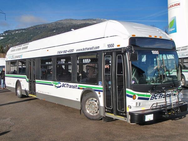Flyer buses for the 2010 Whistler winter Olympics AC Transit
