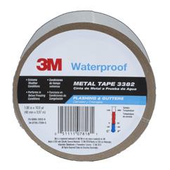 88" x 120 yd (48 mm x 109,6 m) 3M Foil Tape 3381 Silver General purpose HVAC tape for sealing fibrous and sheet metal ducts. UL723 Classified. 2.7 mil 121 C 250 F 1.