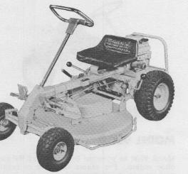 CONTENTS OF RIDING MOWER SECTION MODELS 9300, 9301 Models 9300 and 9301 are powered by a 4 cycle 6 HP gasoline engine.