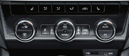 DUAL-ZONE CLIMATE CONTROL WITH HUMIDITY SENSOR 16 ILIAS ALLOY WHEELS RECOMMENDED OPTIONS > AMUNDSEN SATELLITE NAVIGATION WITH 8 TOUCHSCREEN