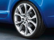 ALLOY WHEELS Enhance the sportiness of the exterior with a choice of alloy wheels.