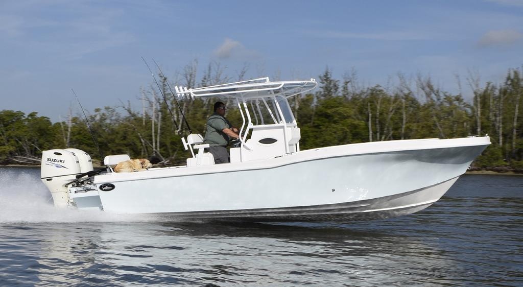 wants to enjoy the confidence afforded by the sturdy, heavy duty and dependable Dusky hull.