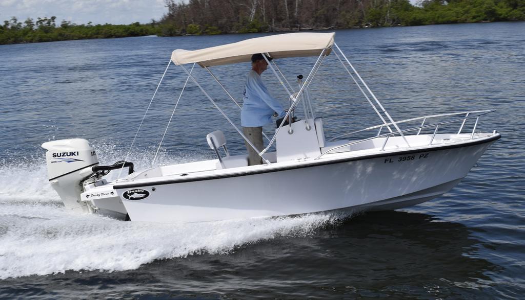 17-footer, but it s built with the same rugged design you ll find in every Dusky.