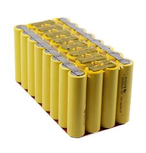 Prismatic vs Cylindrical Lithium Cells Prismatic Cylindrical Plastic pouch construction Steel can construction Rectangular (L x W x T) or formfitting Can be