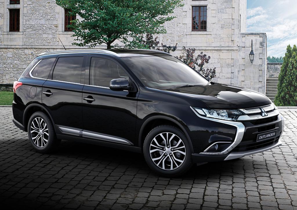 DYNAMIC NEW STYLING Introducing a powerful and dynamic new look for Mitsubishi Motors SUVs that boldly proclaims incomparable refinement, robustness and road performance.