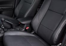 leather. The rear seating can be flexibly arranged to meet changing needs.